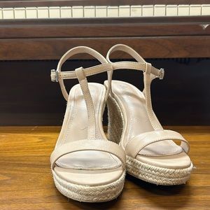 Nude Wedge. Great Used Condition. Charles By Char… - image 1